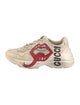 Gucci Leather Printed Chunky Sneakers