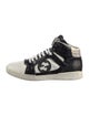 Gucci Leather Colorblock Pattern Sneakers