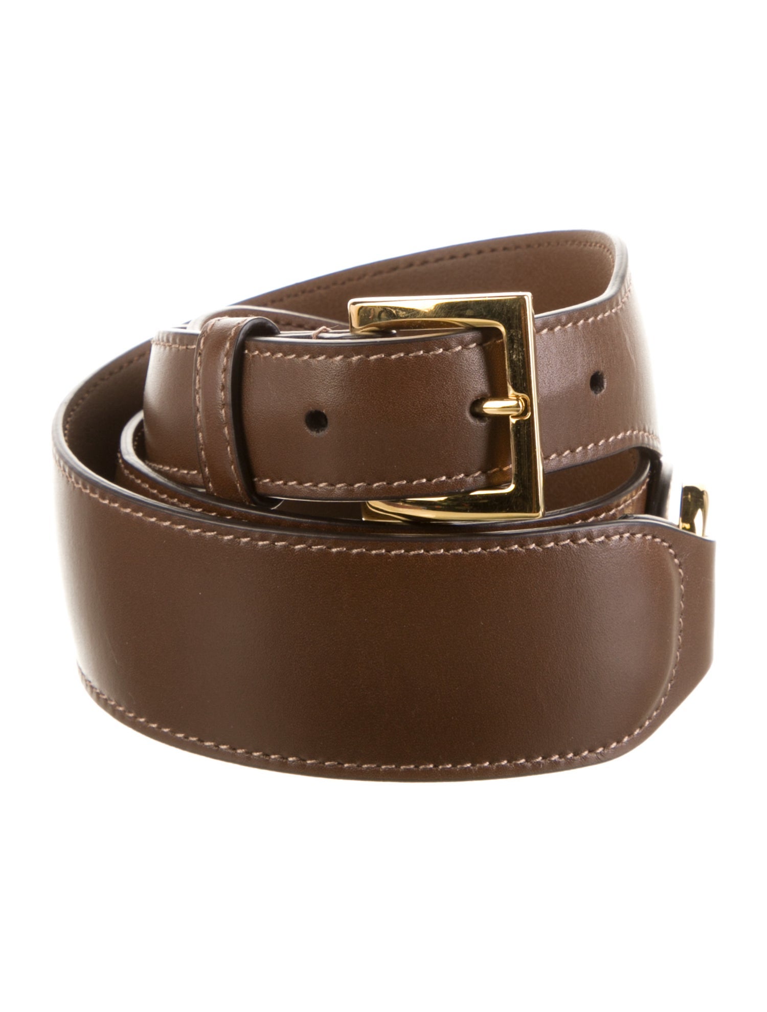 Gucci Interlocking G Logo Leather Belt