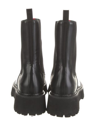 Gucci Leather Chelsea Boots