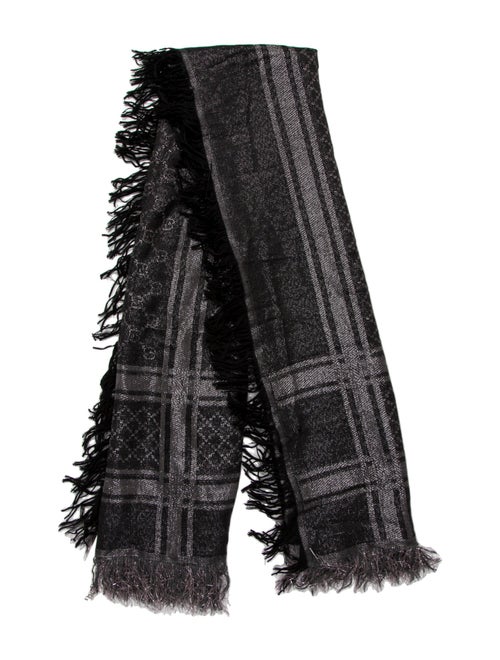Gucci Wool Striped Shawl
