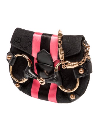 Gucci GG Canvas Horsebit Chain