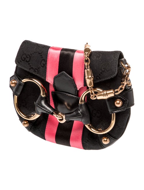 Gucci GG Canvas Horsebit Chain