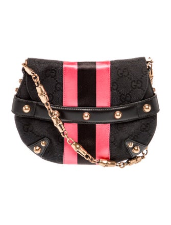 Gucci GG Canvas Horsebit Chain