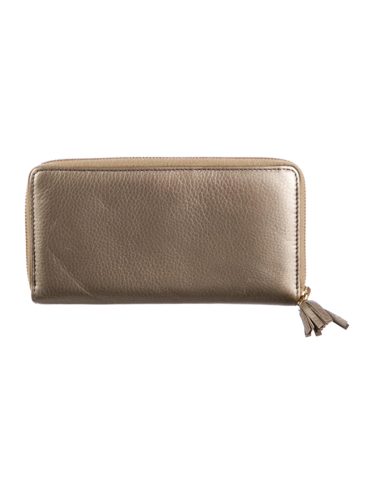 Gucci Soho GG Logo Continental Wallet Interlocking G Logo Continental Wallet