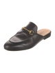 Gucci Horsebit Accent Leather Mules