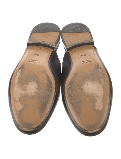 Gucci Horsebit Accent Leather Mules