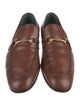 Gucci 1955 Horsebit Accent Leather Dress Loafers