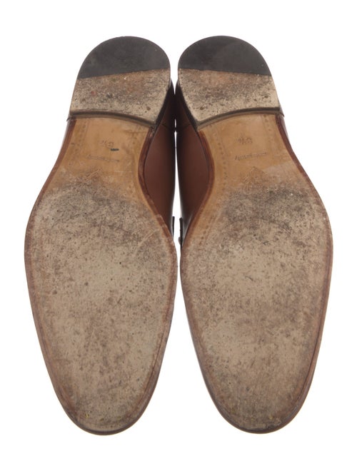 Gucci 1955 Horsebit Accent Leather Dress Loafers