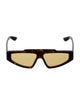 Gucci Interlocking G Logo Shield Sunglasses