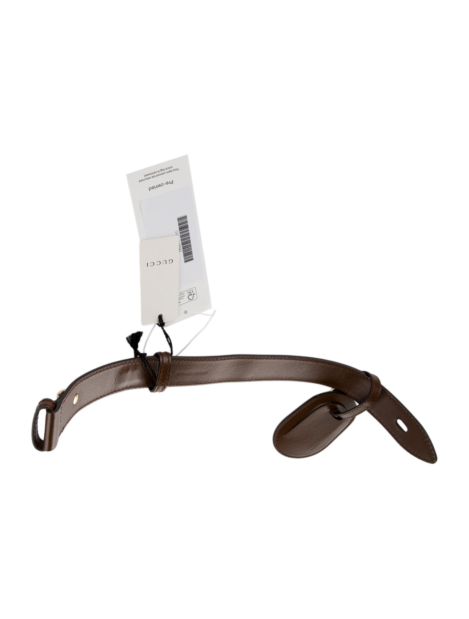 Gucci Leather Branded Clochette w/Tags w/ Tags