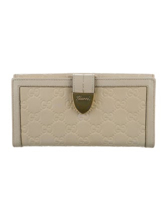 Gucci GG Signature Leather French Purse