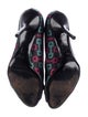 Gucci Horsebit Accent Satin Pumps