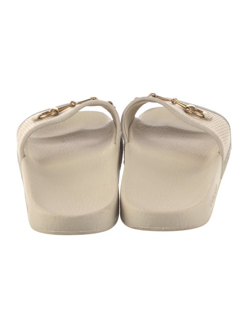 Gucci Horsebit Accent Rubber Slides