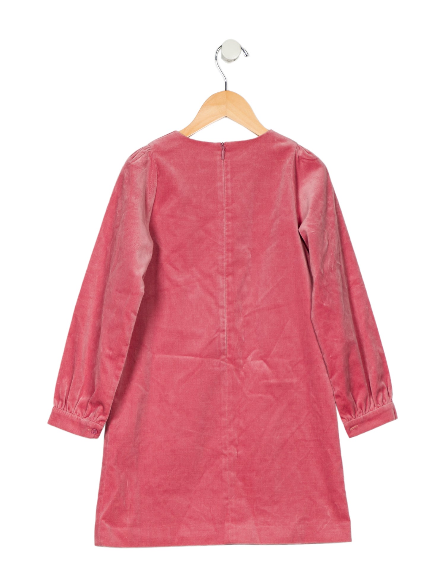 Gucci Girls Embellished Velvet Dress