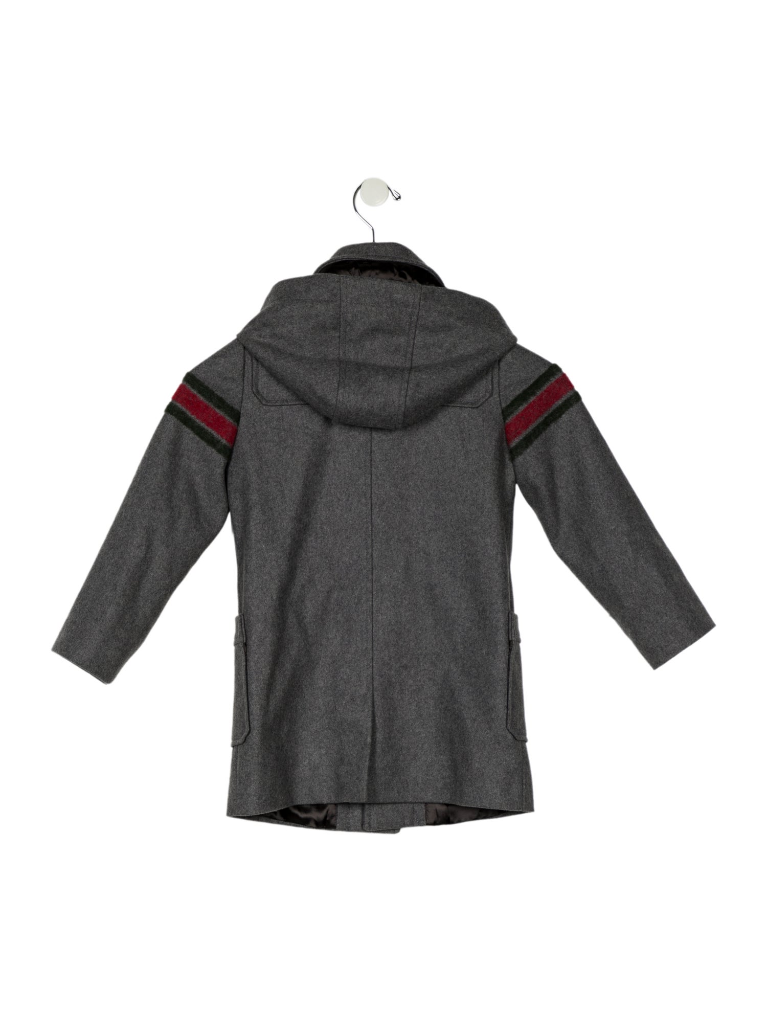 Gucci toddler girls' grey multicolored coat