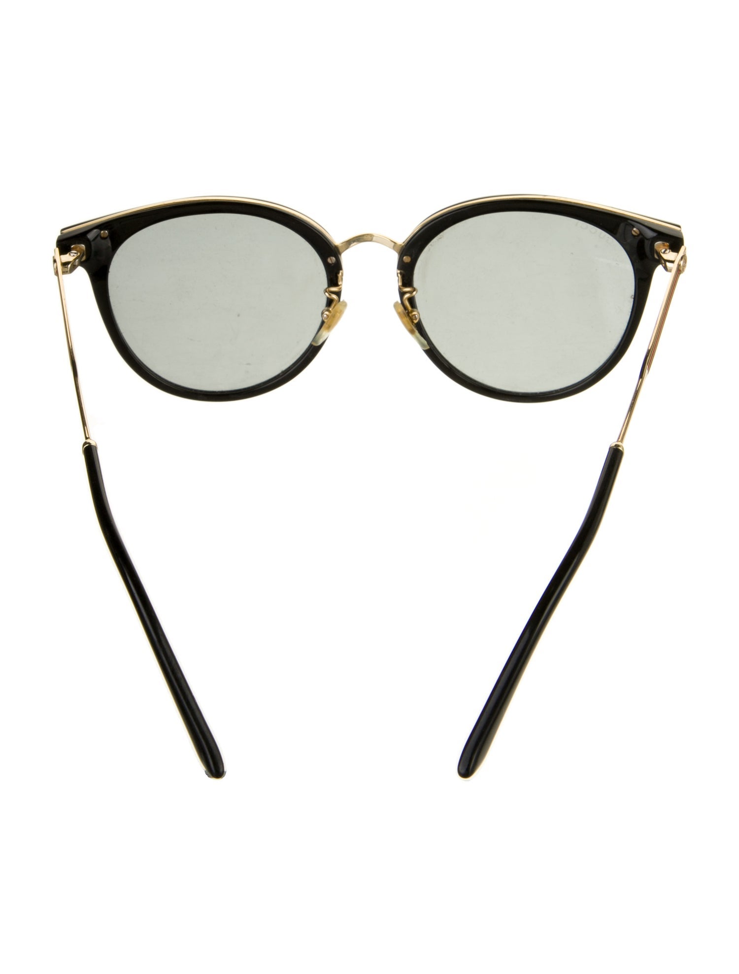 Gucci Web Accent Wayfarer Sunglasses