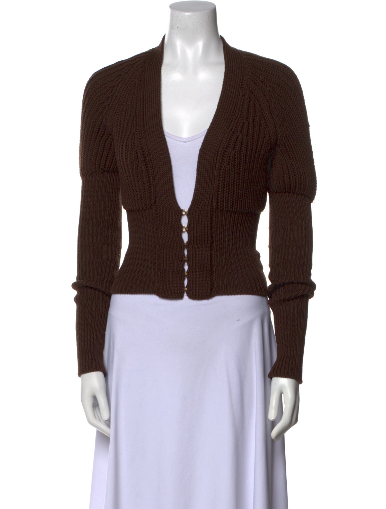 Gucci Virgin Wool V-Neck Sweater