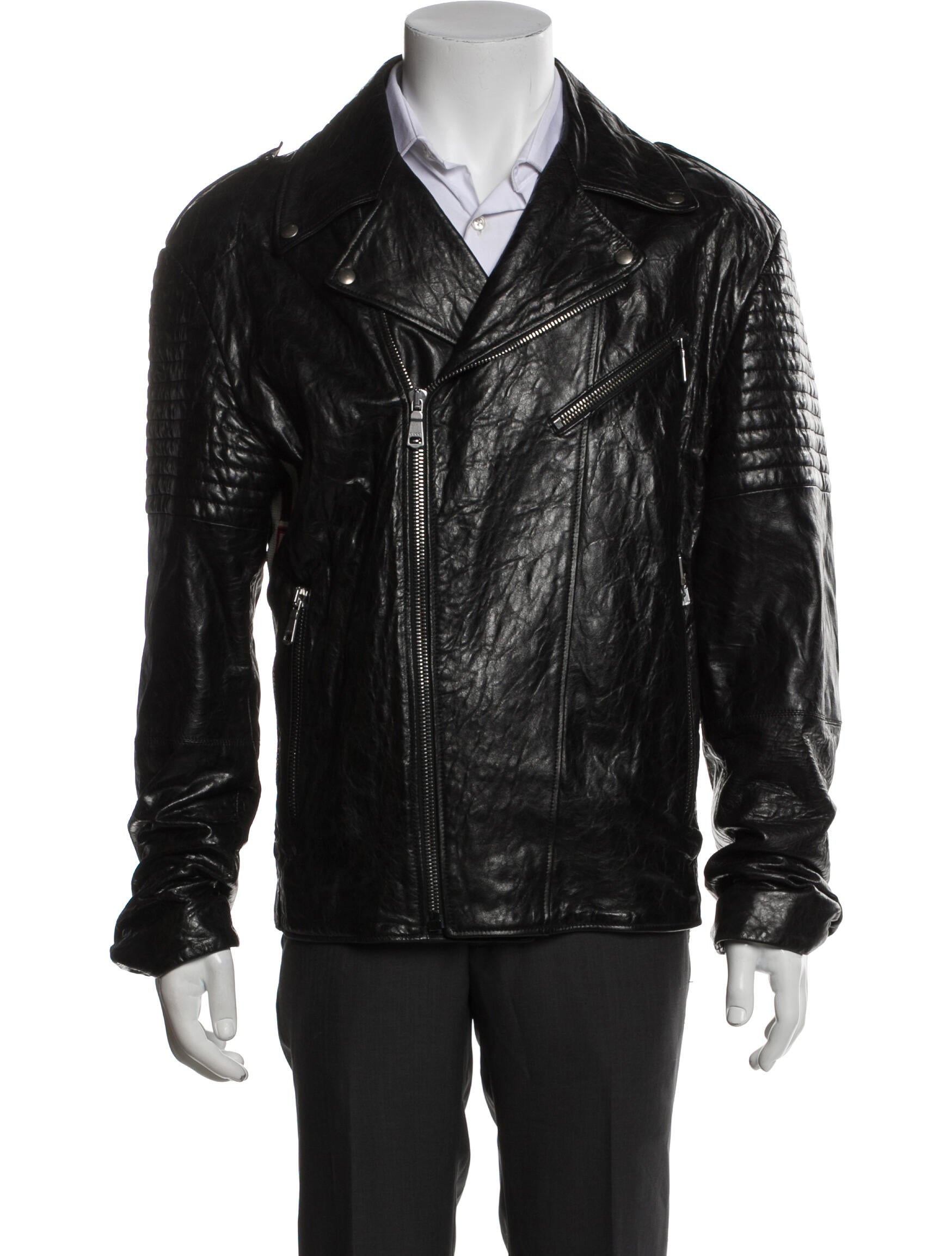 Gucci 2018 Sylvie Web Accent Moto Jacket