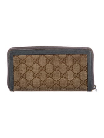 Gucci GG Canvas Canvas Continental Wallet