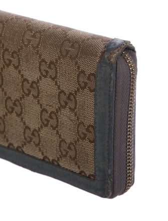 Gucci GG Canvas Canvas Continental Wallet