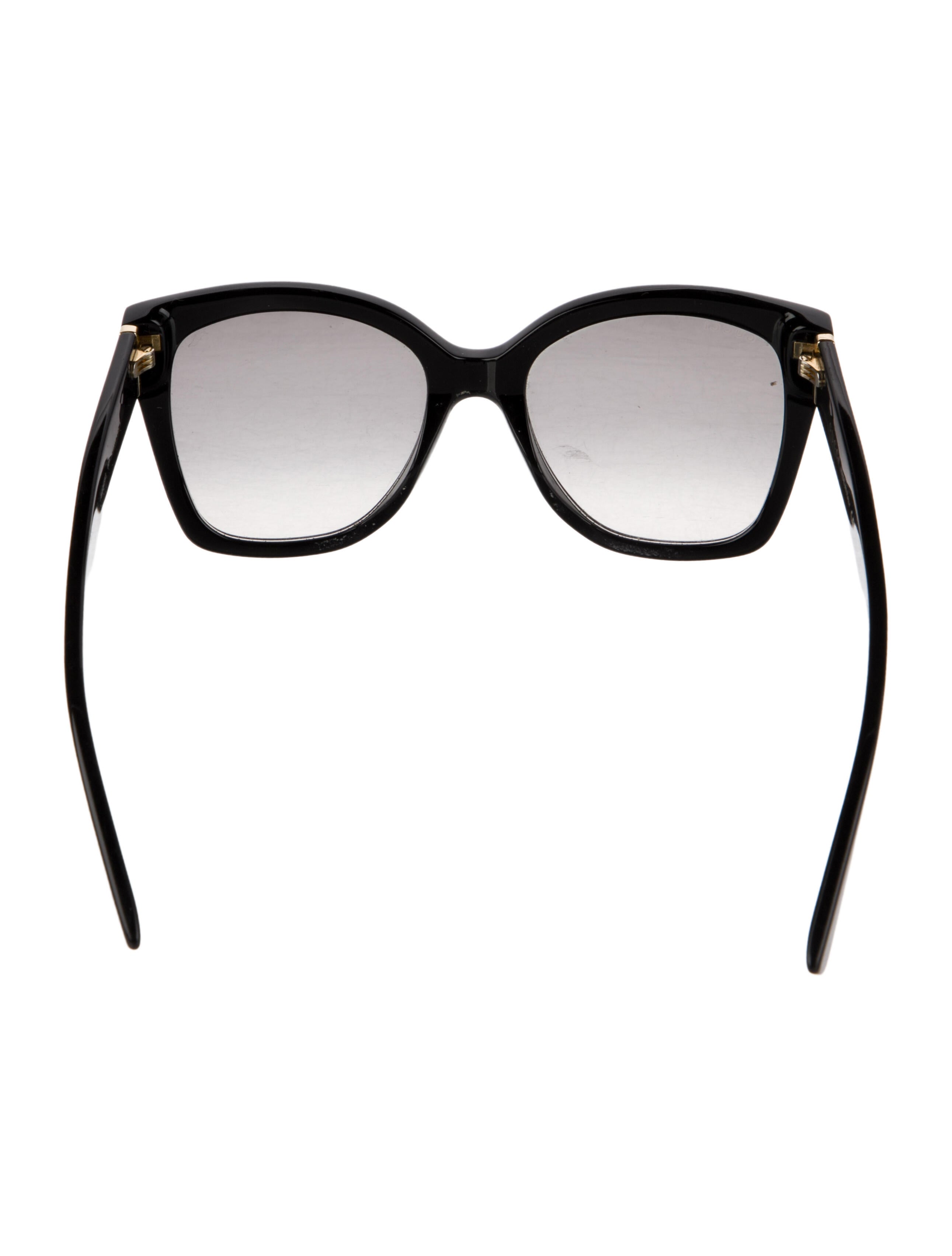 Gucci Web Accent Oversize Sunglasses