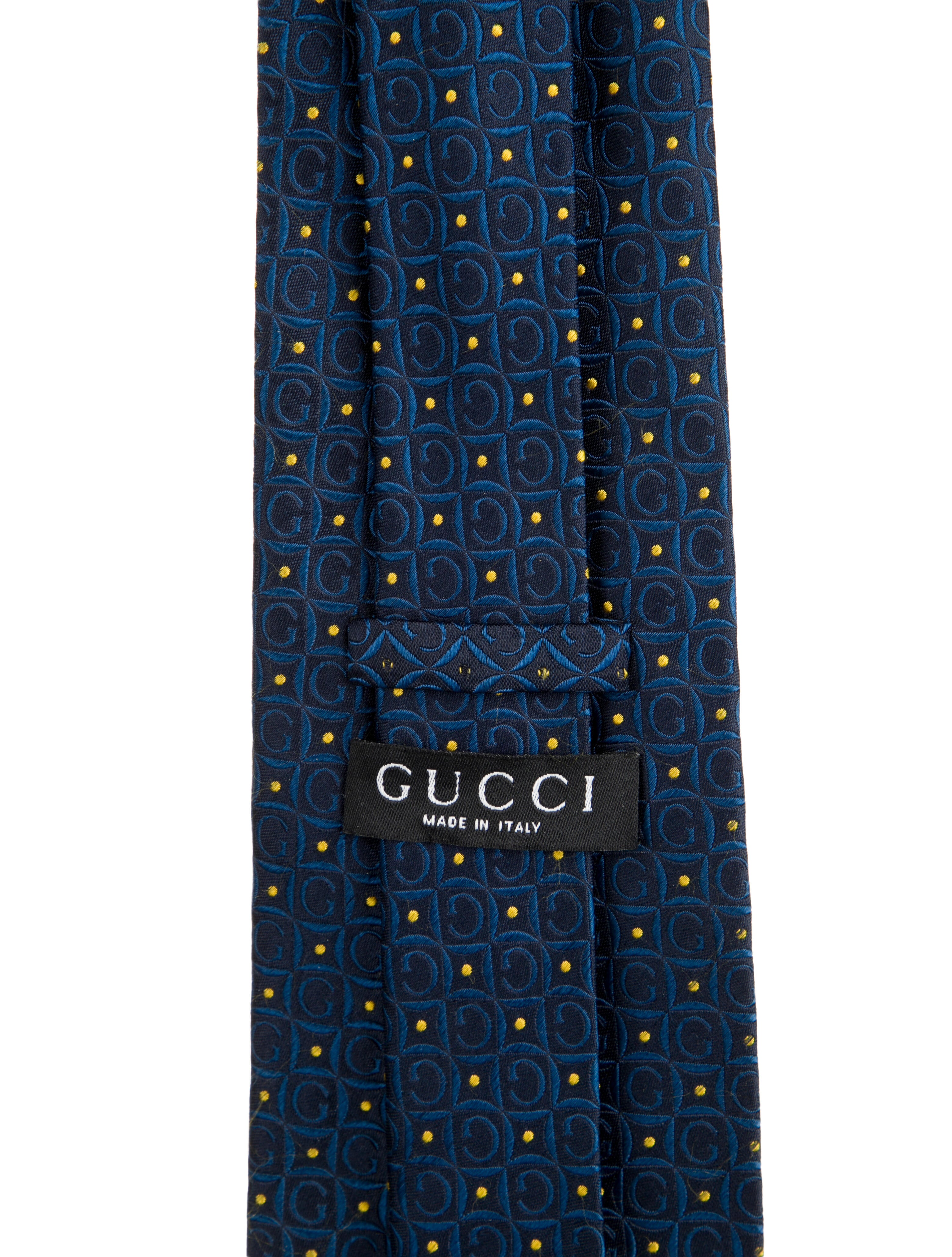 Gucci Silk Pattern Tie