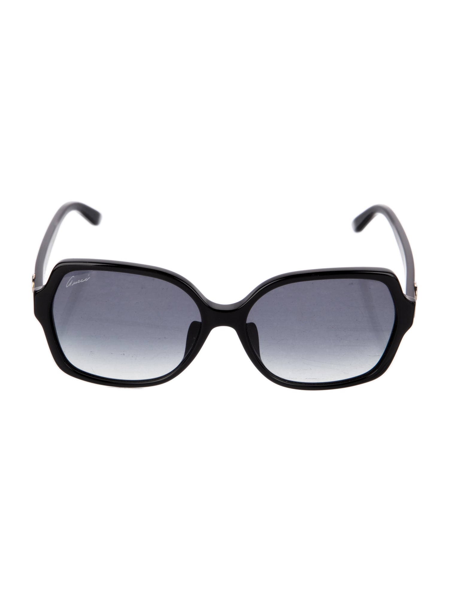 Gucci Web Accent Oversize Sunglasses