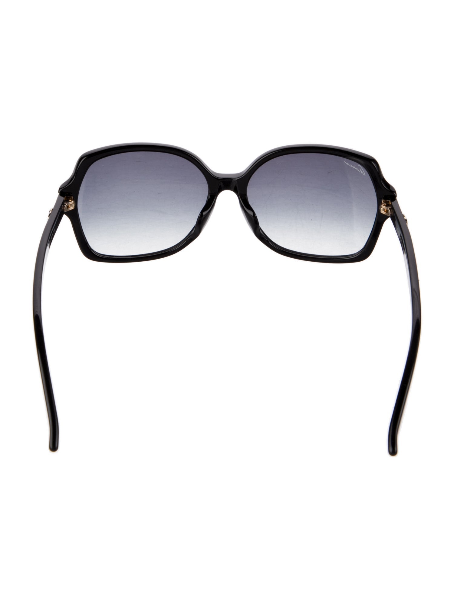 Gucci Web Accent Oversize Sunglasses