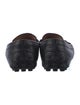 Gucci Web Accent Leather Drivers