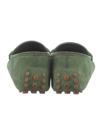 Gucci 1955 Horsebit Accent Suede Drivers