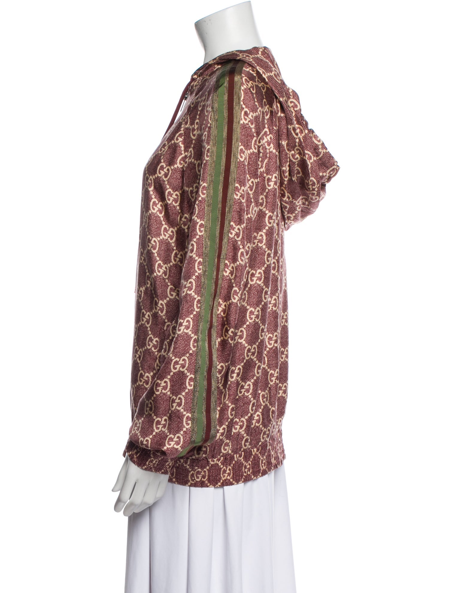 Gucci Silk Floral Print Jacket