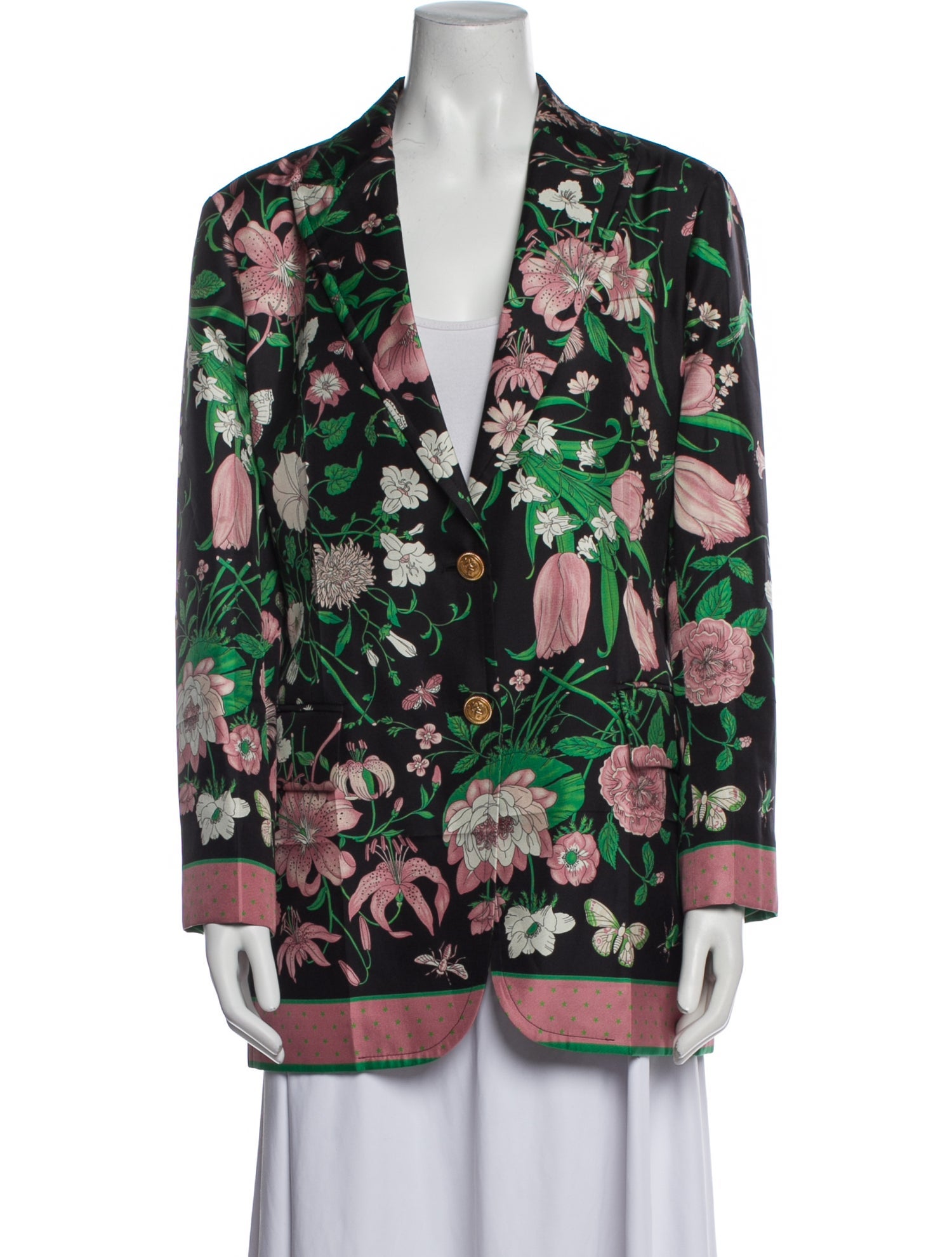 Gucci 2019 Silk Blazer