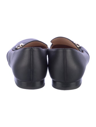 Gucci Horsebit Accent Leather Loafers