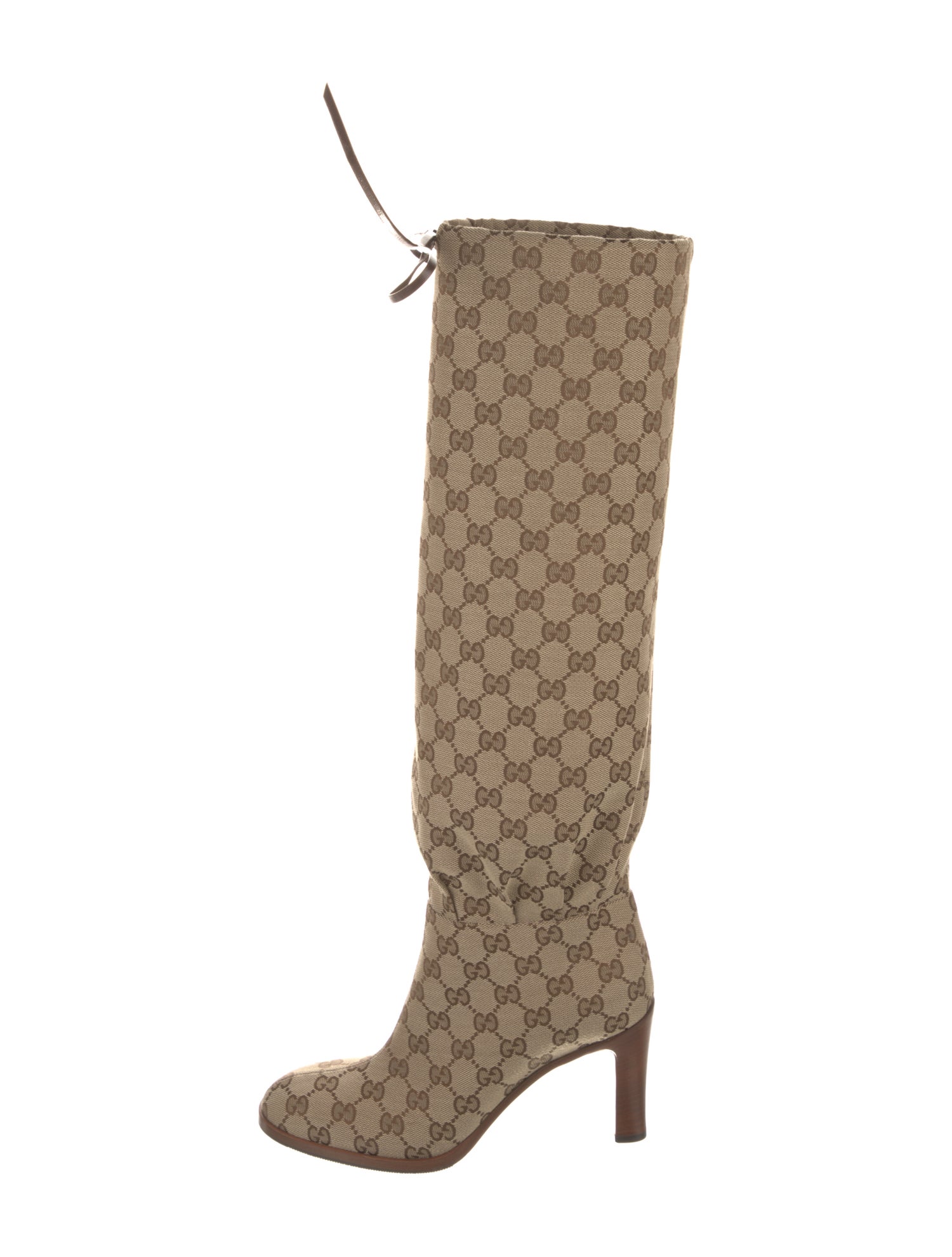 Gucci GG Canvas Canvas Boots