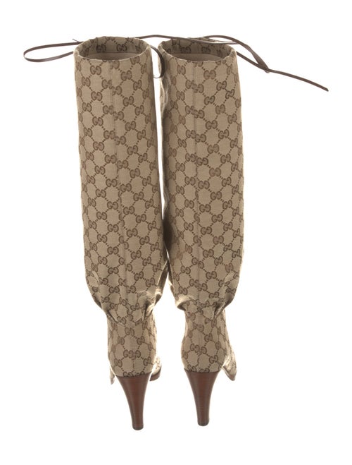 Gucci GG Canvas Canvas Boots