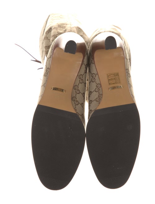 Gucci GG Canvas Canvas Boots