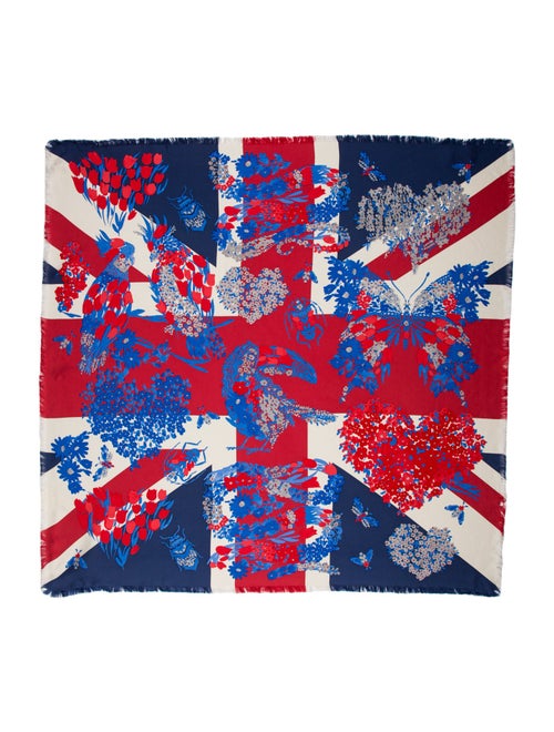 Gucci Silk Printed Scarf