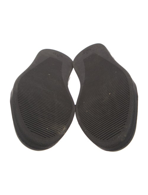 Gucci Web Accent Leather Sneakers