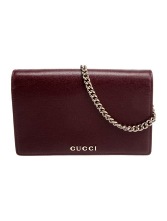 Gucci Interlocking G Script Wallet on Chain