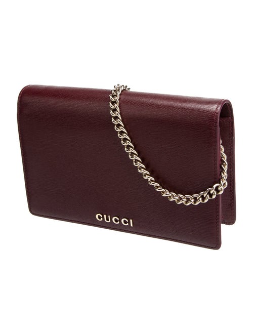 Gucci Interlocking G Script Wallet on Chain