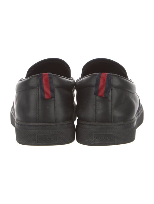 Gucci Horsebit Accent Leather Loafers