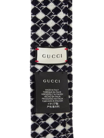 Gucci Printed Wool Tie