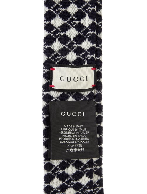 Gucci Printed Wool Tie