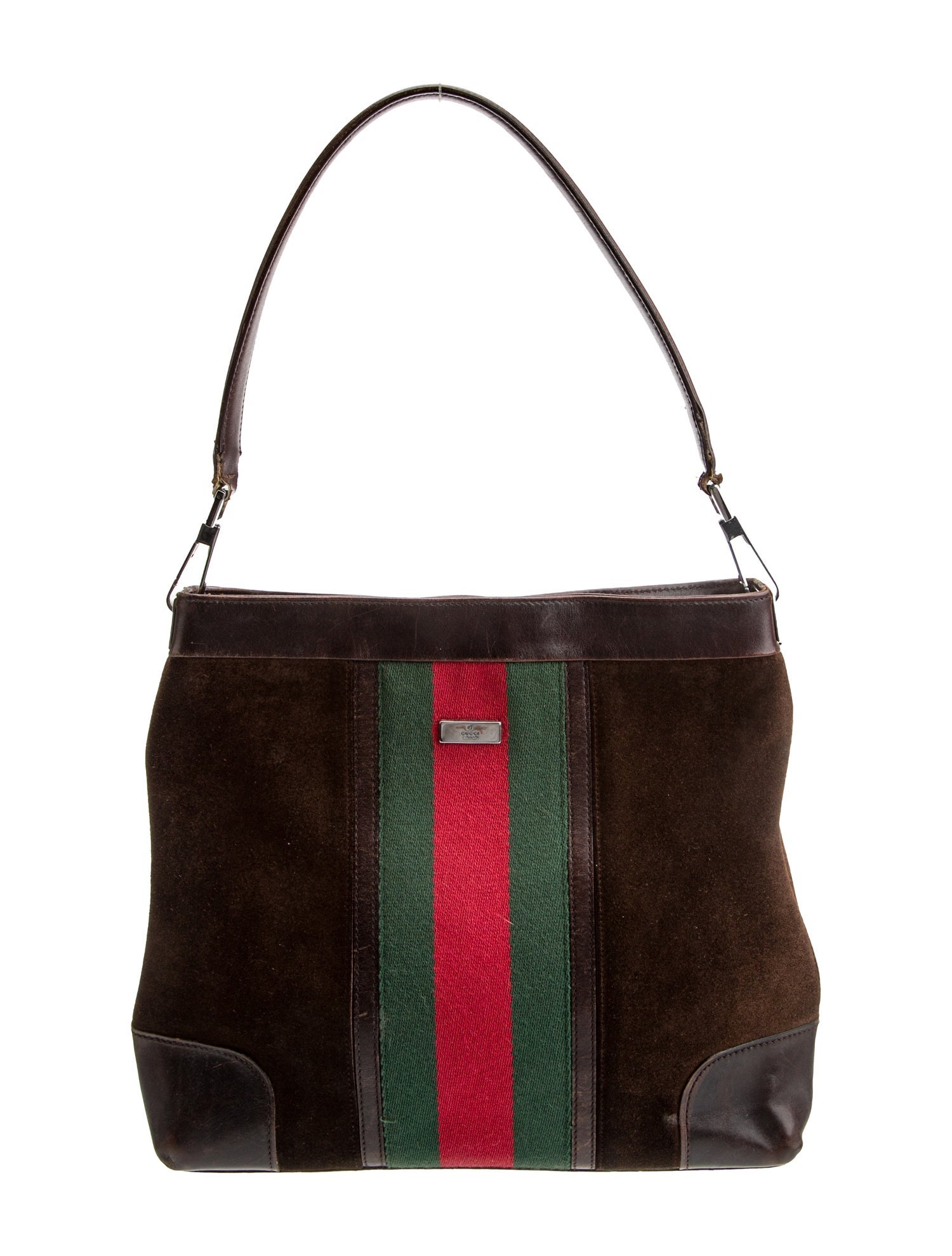 Gucci Web Shoulder Bag Vintage