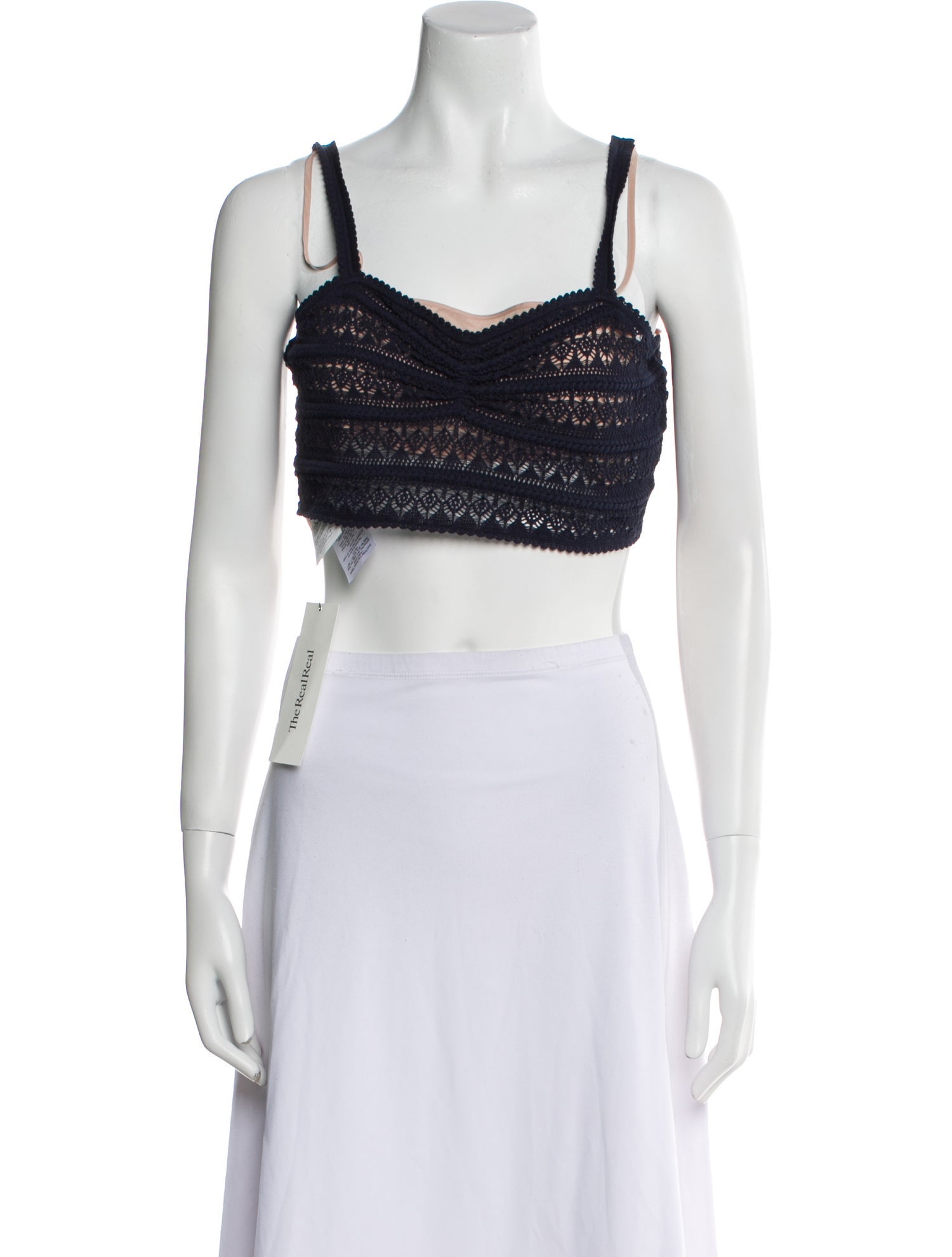 Gucci 2023 Silk Crop Top w/ Tags