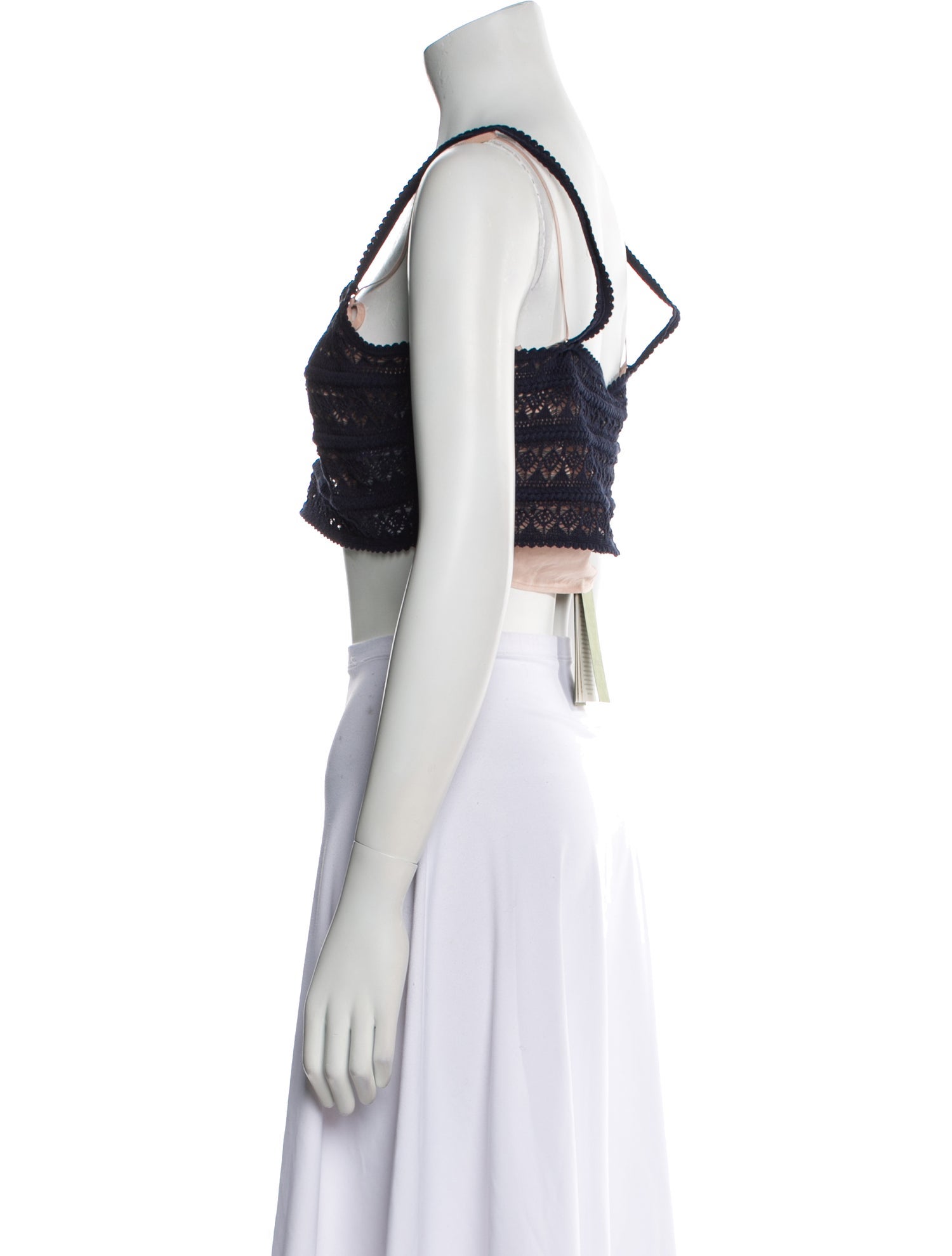 Gucci 2023 Silk Crop Top w/ Tags