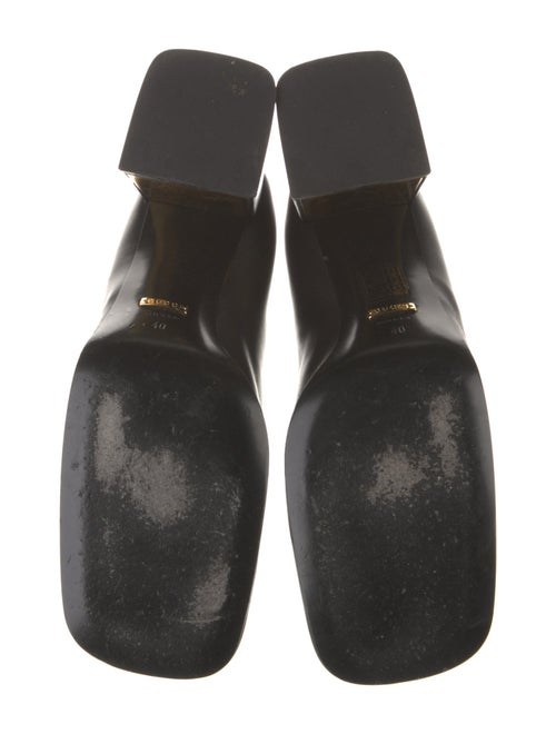 Gucci Horsebit Accent Leather Pumps