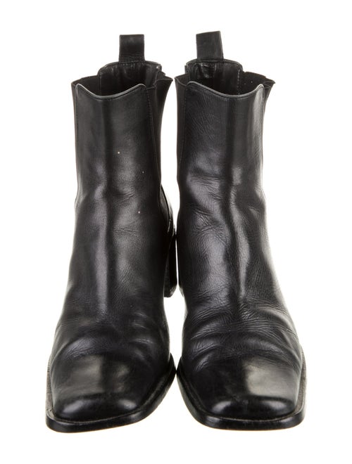Gucci Leather Chelsea Boots