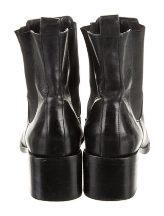 Gucci Leather Chelsea Boots